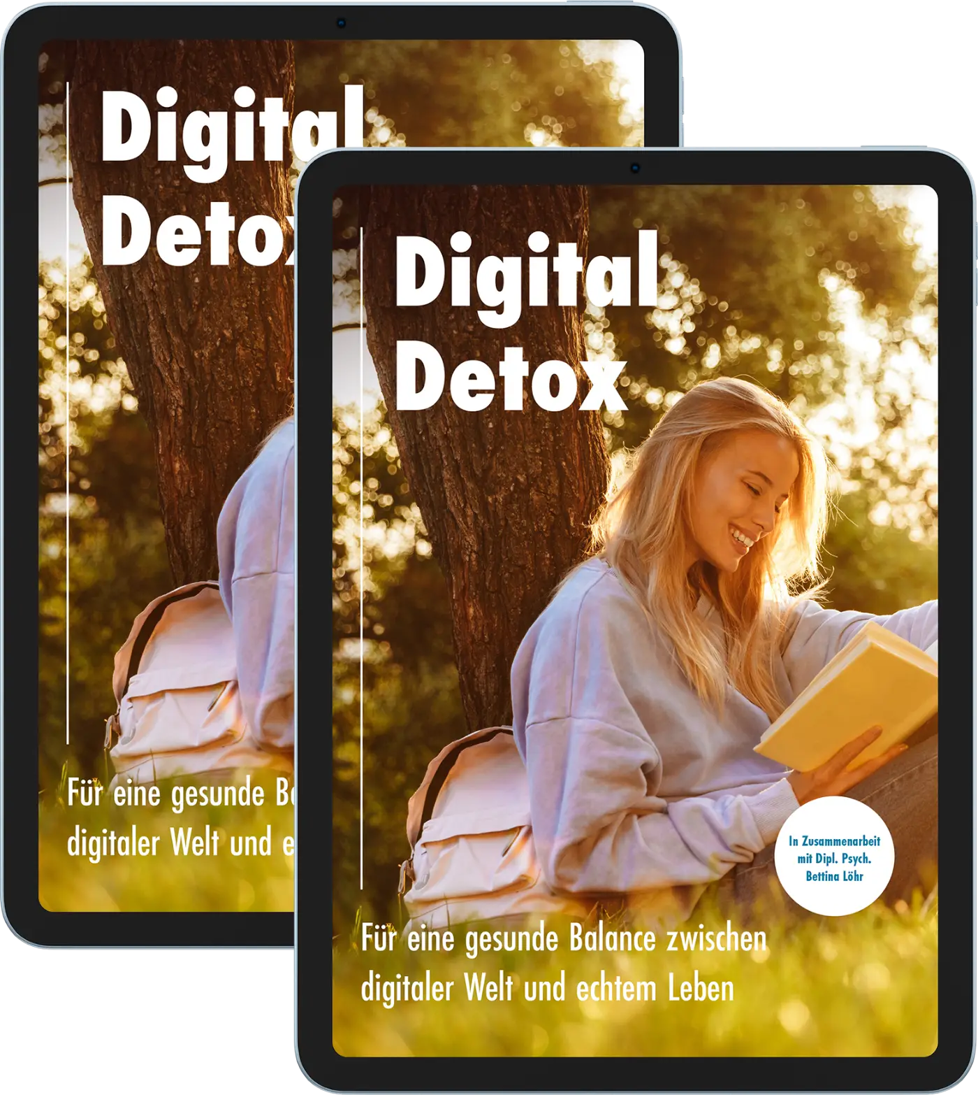 Ipad mit digital detox Webseite